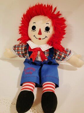 Vintage Raggedy Andy Ragdoll 12" Doll